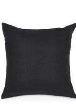 LIBECO LAGAE Pillow Hudson Black 25x25