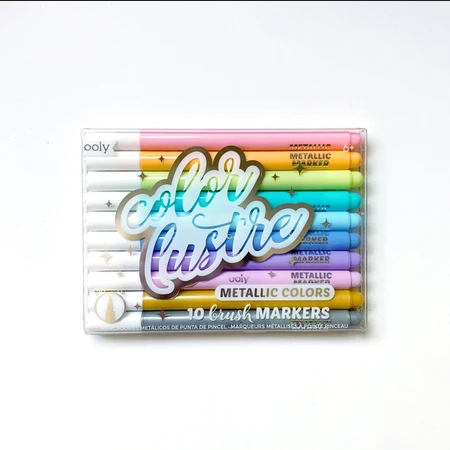 Ooly - Color Lustre Metallic Brush Markers