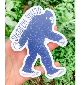 Sticker Vinyl Bigfoot Squatch Squad