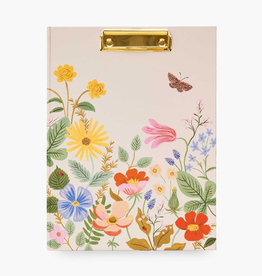 RIFLE PAPER COMPANY Notebook Clipfolio Strawberry Fields