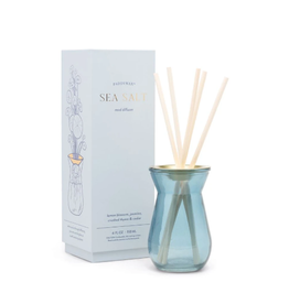 PADDYWAX Fragrance Diffuser Flora Sea Salt Blue 4oz
