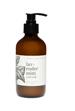 Lotion 8 Oz Pump Bottle Lavender Mint