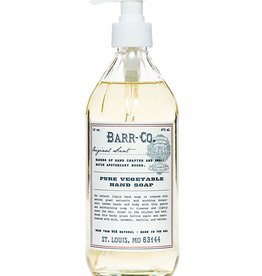 BARR CO Soap Original Scent Glass Jar Liquid Hand Soap