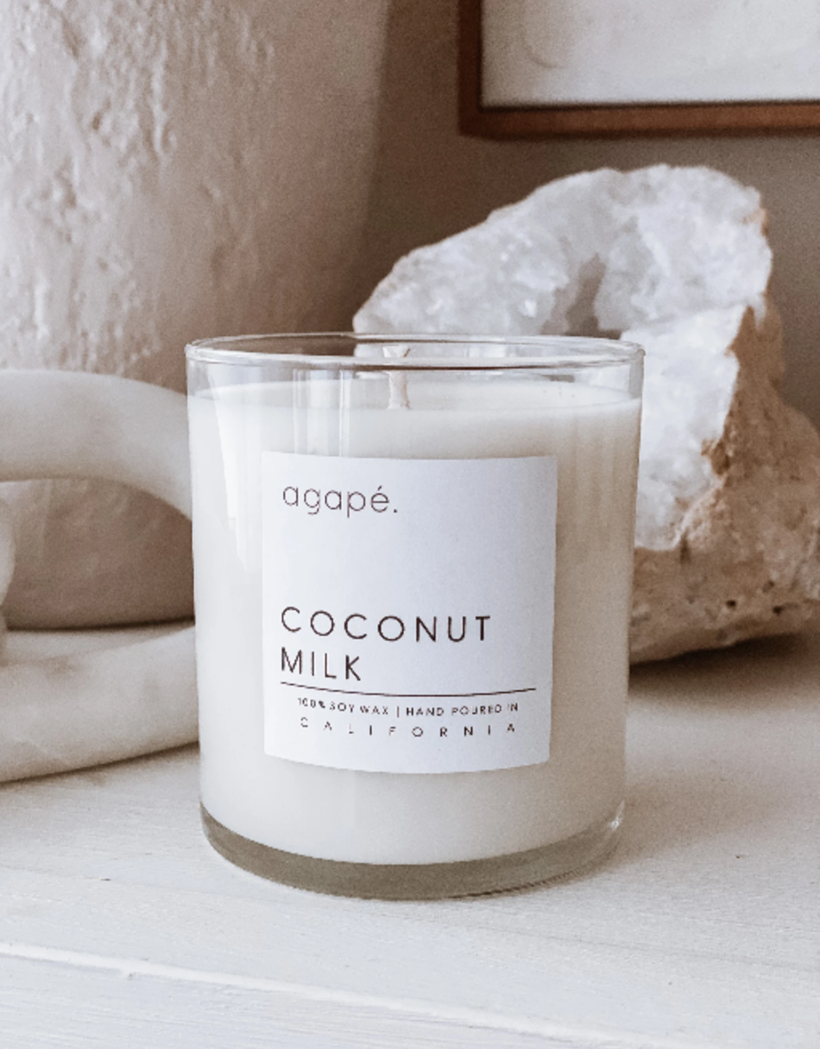 Candle Agape Coconut Milk