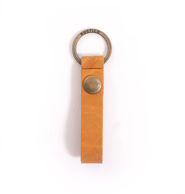 Keychain Leather Key Loop Buckskin