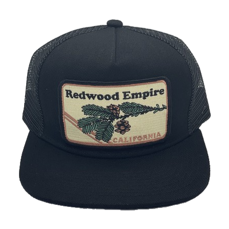 Trucker Hat With Secret Pocket Redwood 