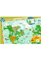 DJECO Puzzle Around the World 200 Pieces