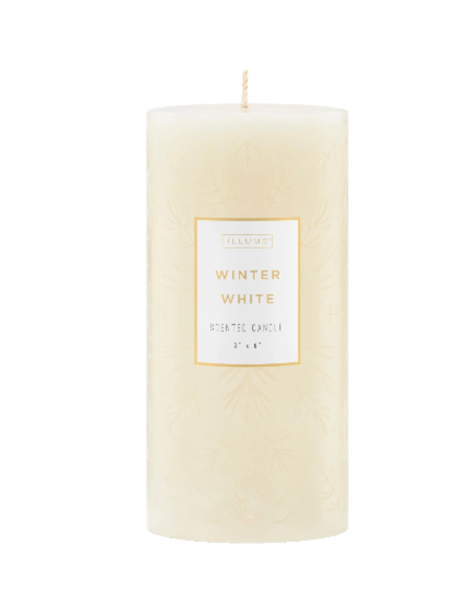 Candle Pillar 3 X 6 Winter White