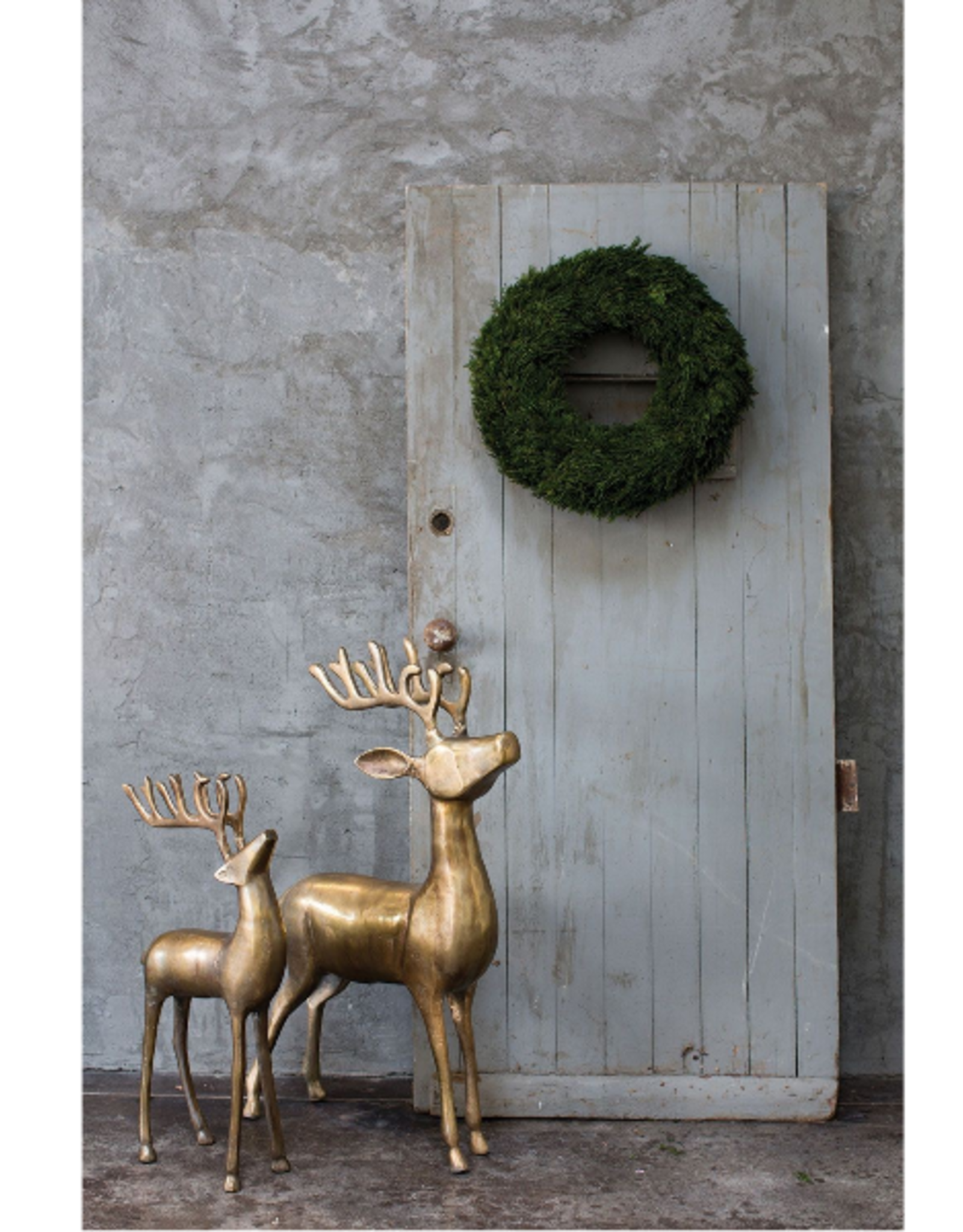 Large Aluminum Reindeer