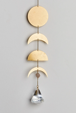 Suncatcher Moon Phases With Moonstone Accent