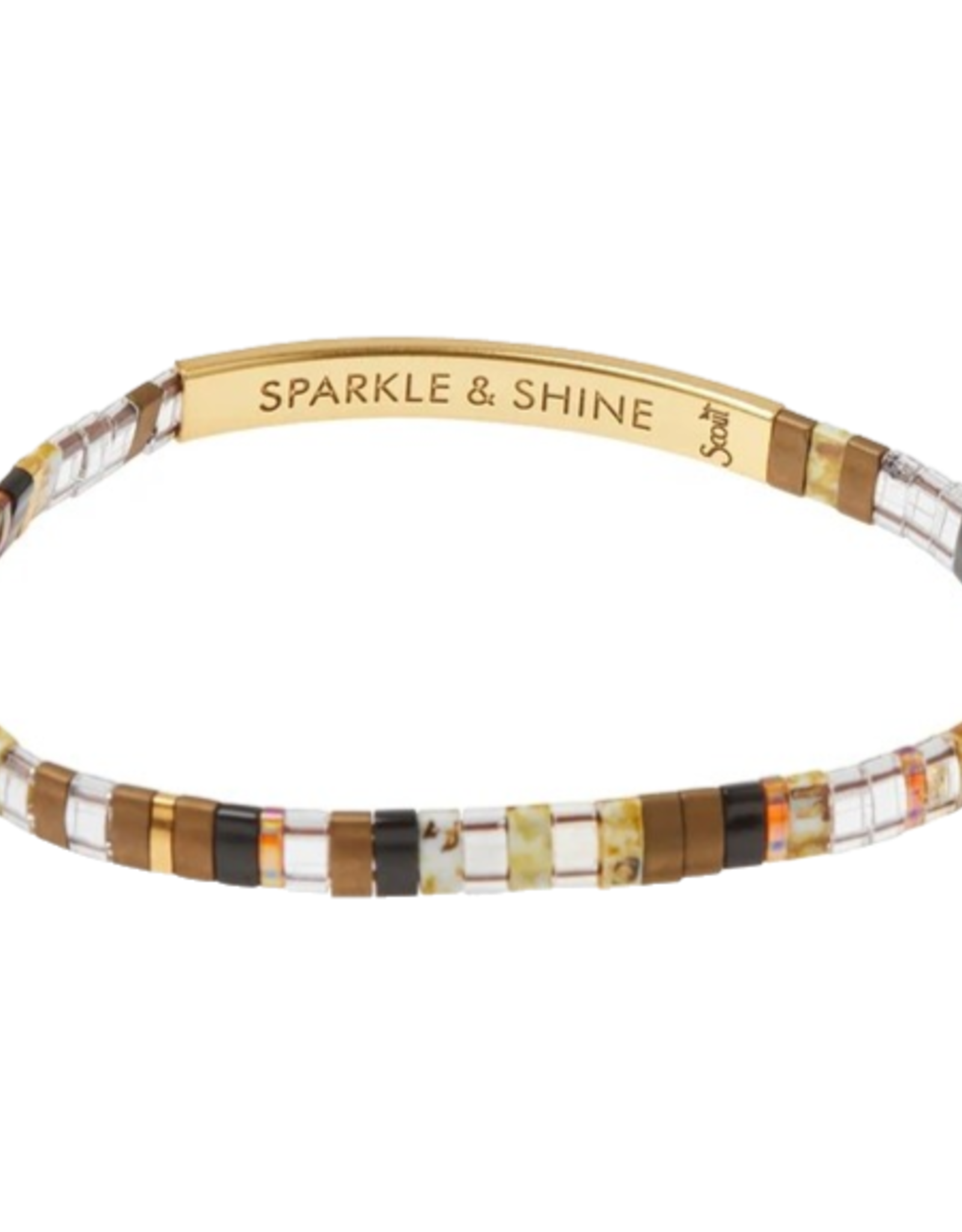 Bracelet Good Karma Sparkle and Shine: Topaz and Gold