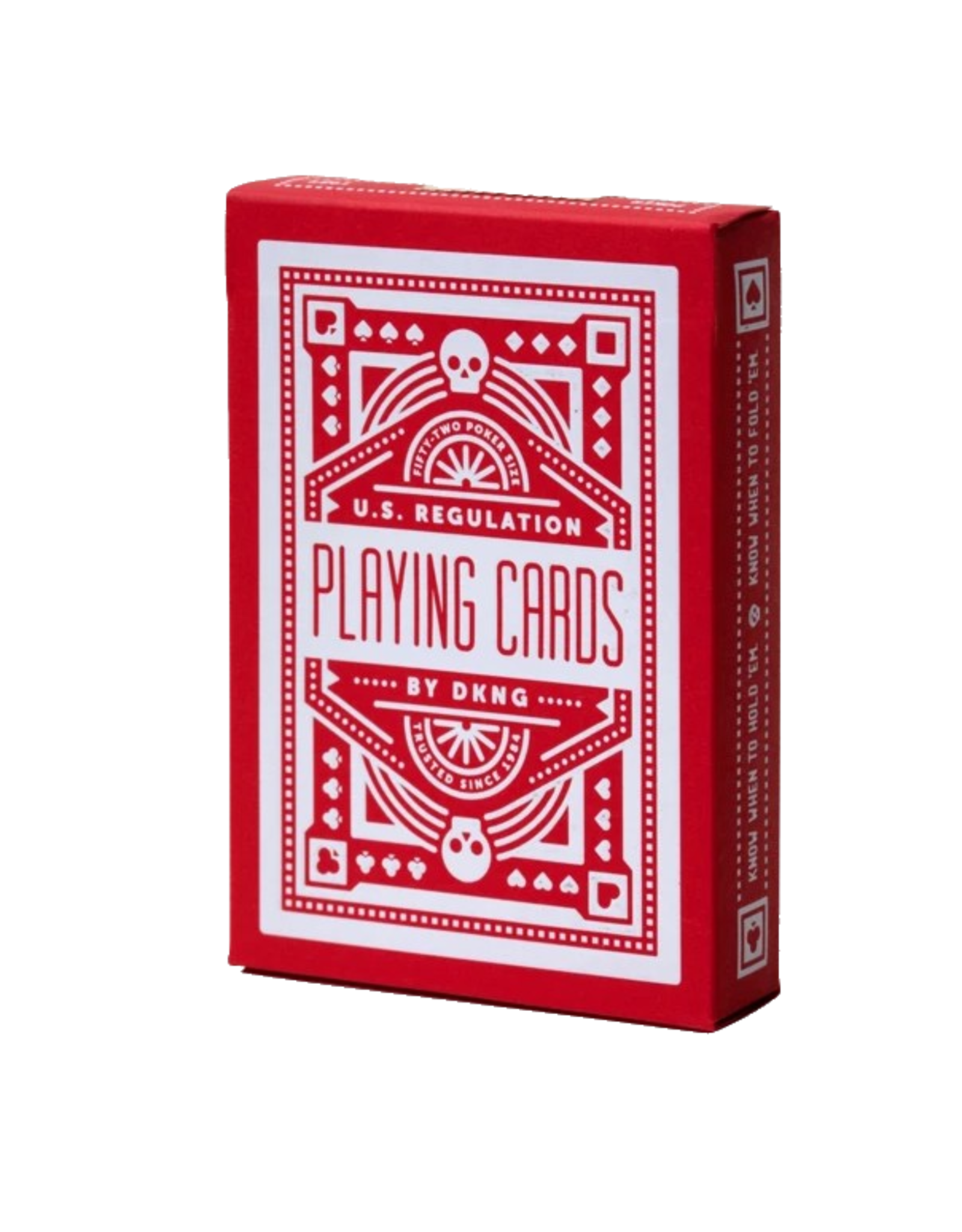 Red Wheel Dkng Playing Cards