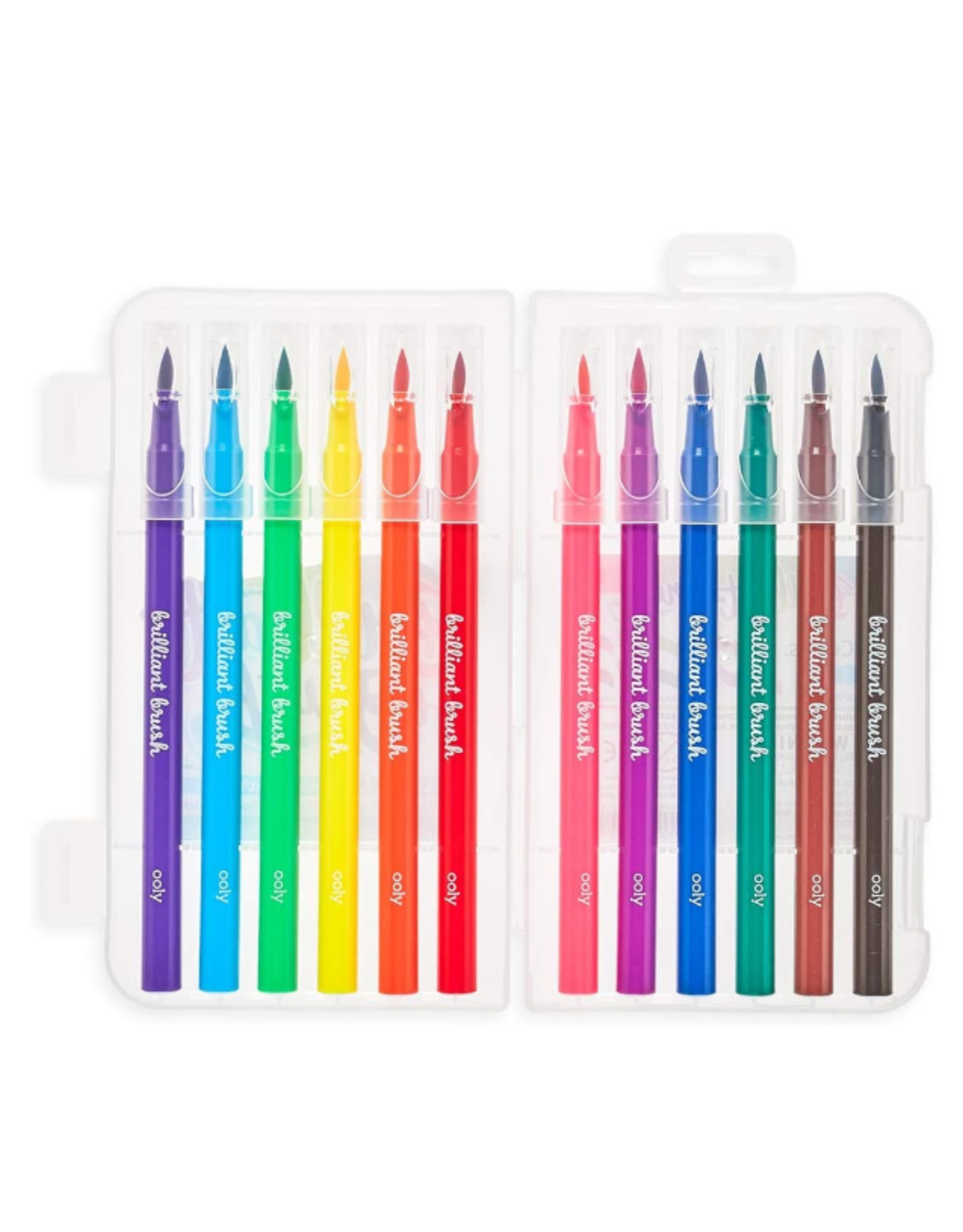 Kingart Watercolor Brush Markers - Set of 36