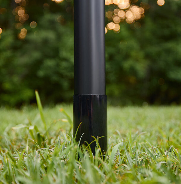 Fairybell | Divisible Flagpole | 25ft | Black