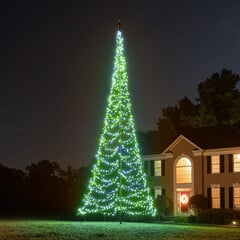 Fairybell | 25ft | 1,500 LED | Blue/Green