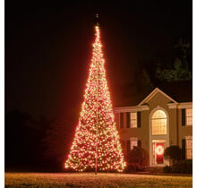 Fairybell | 20ft | 2,000 LED lights | Warm White/Red