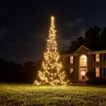 Fairybell | 13ft | 480 LED lights | Including pole | Warm white
