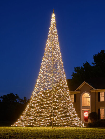 Flagpole Christmas trees  Fairybell®
