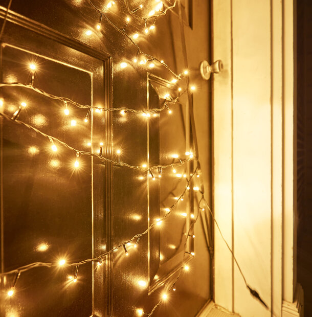 Fairybell Door Christmas Tree | 7ft | 120 LED lights | Warm white