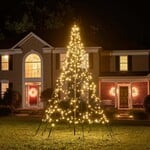 Fairybell | 10ft | 480 LED lights | Including pole | Warm white