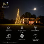 Fairybell | 25ft | 1,500 LED | Warm white