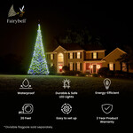 Fairybell | 20ft | 2,000 LED lights | Blue/Green