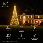 Fairybell | 20ft | 2,000 LED lights | Warm white