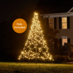 Fairybell | 10ft | 480 LED lights | Including pole | Warm white