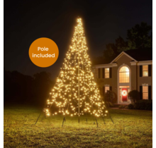 Fairybell | 13ft | 640 LED lights | Including pole | Warm white