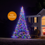 Fairybell | 13ft | 640 LED lights | Including pole | Multicolor