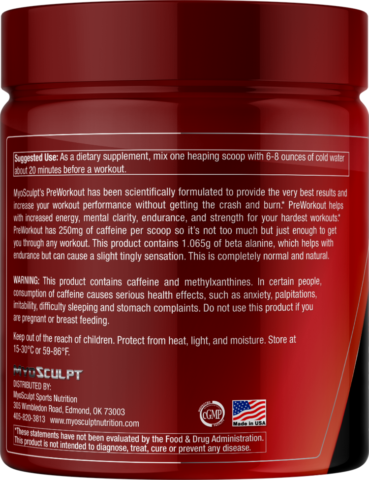 PreWorkout Fruit Punch