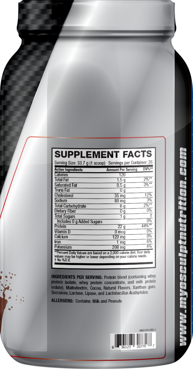 MuscleSculpt Chocolate Peanut Butter