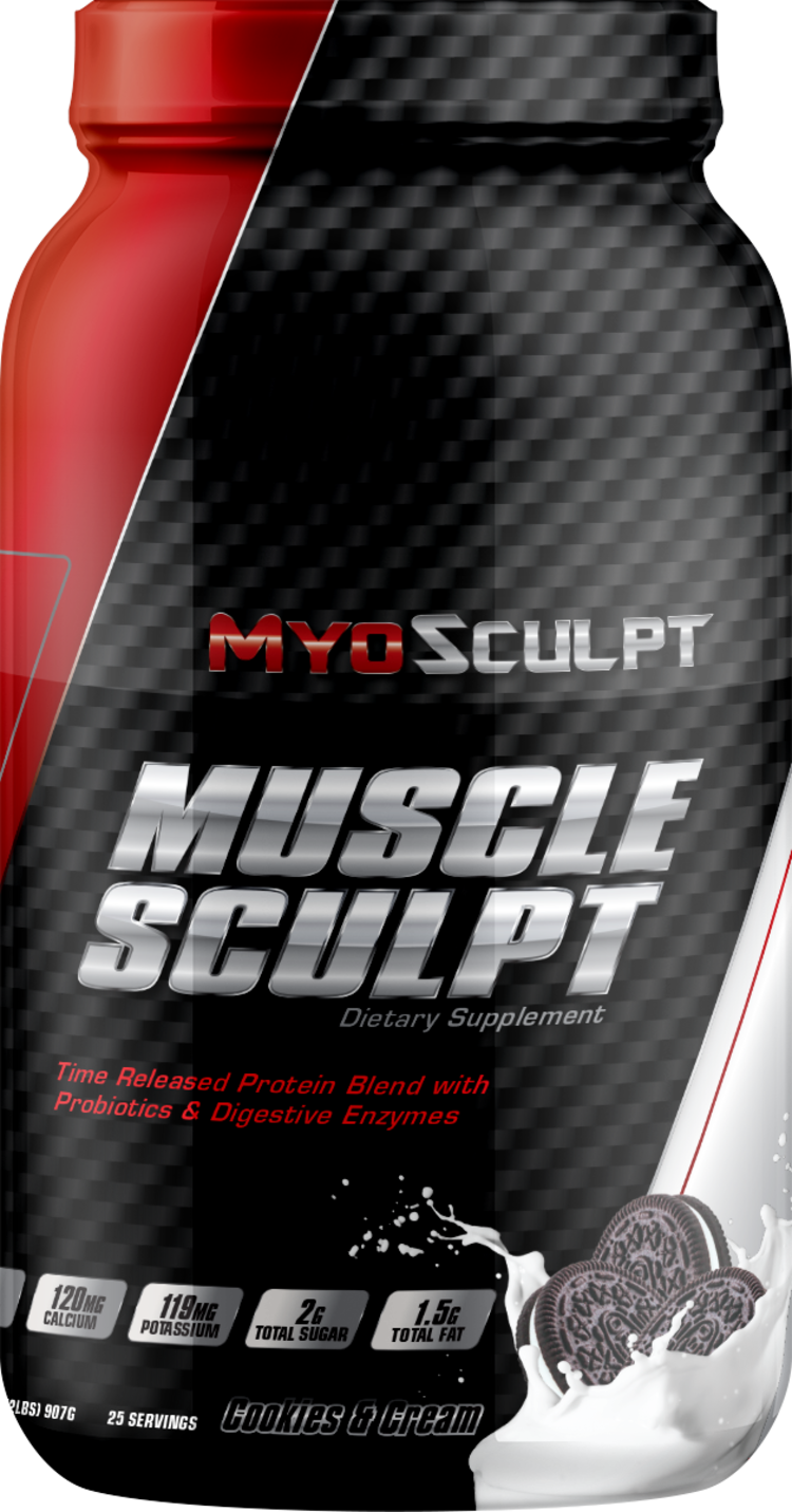 MuscleSculpt Cookies & Cream