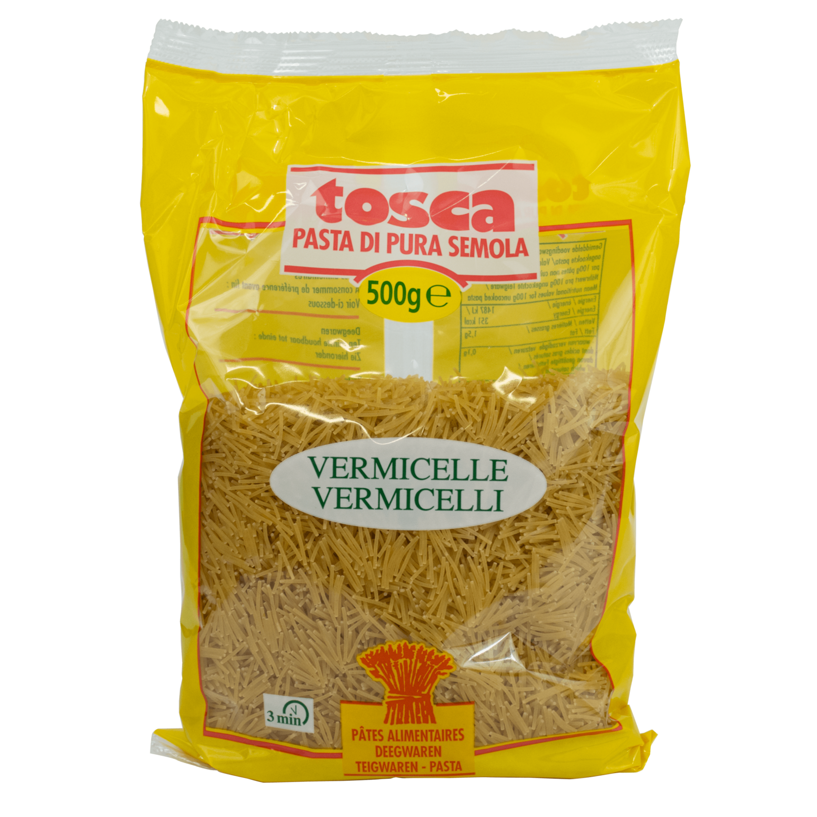 Tosca Tosca Vermicelli Noodles 500g