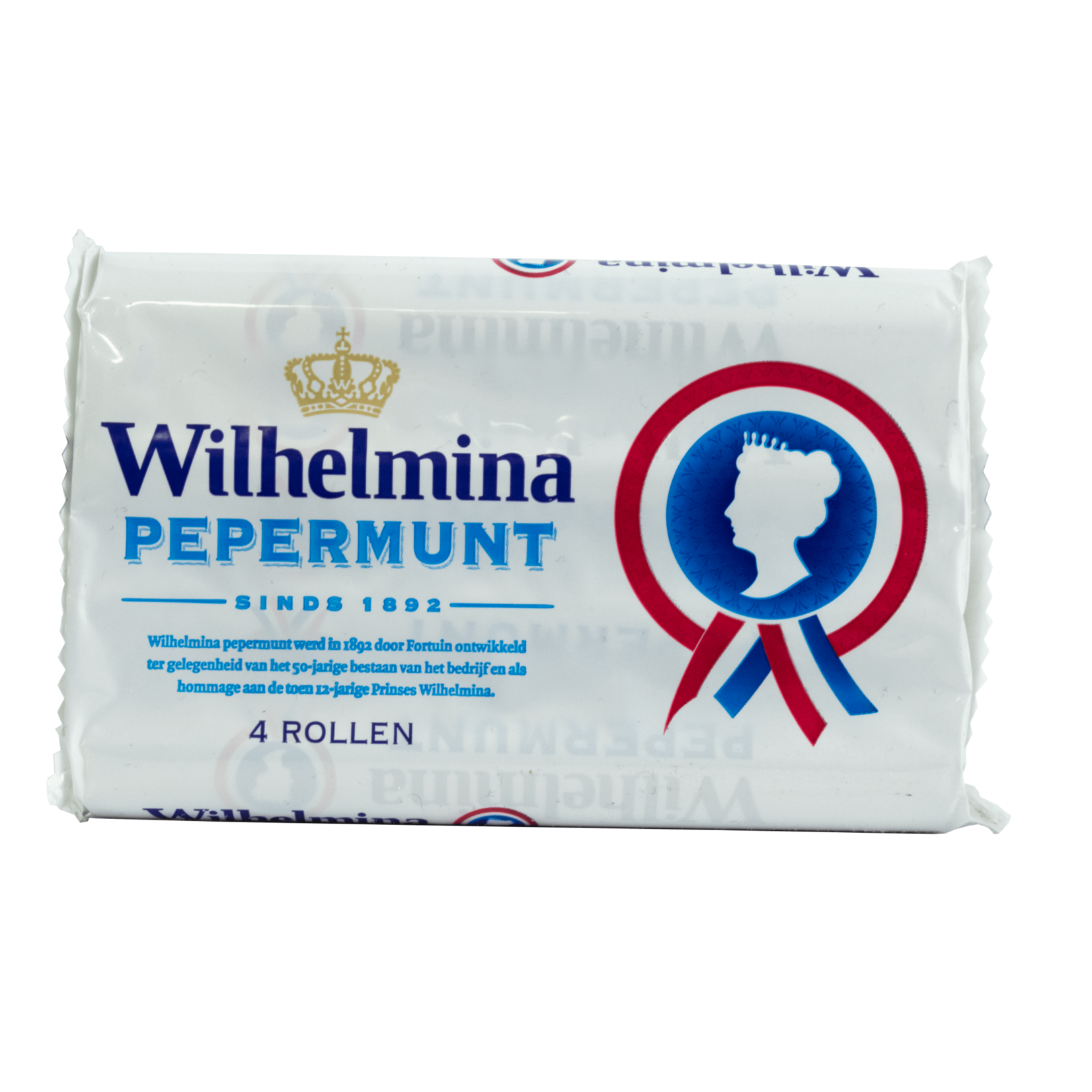 Wilhelmina Wilhelmina Peppermints 4 Rolls 4X50g