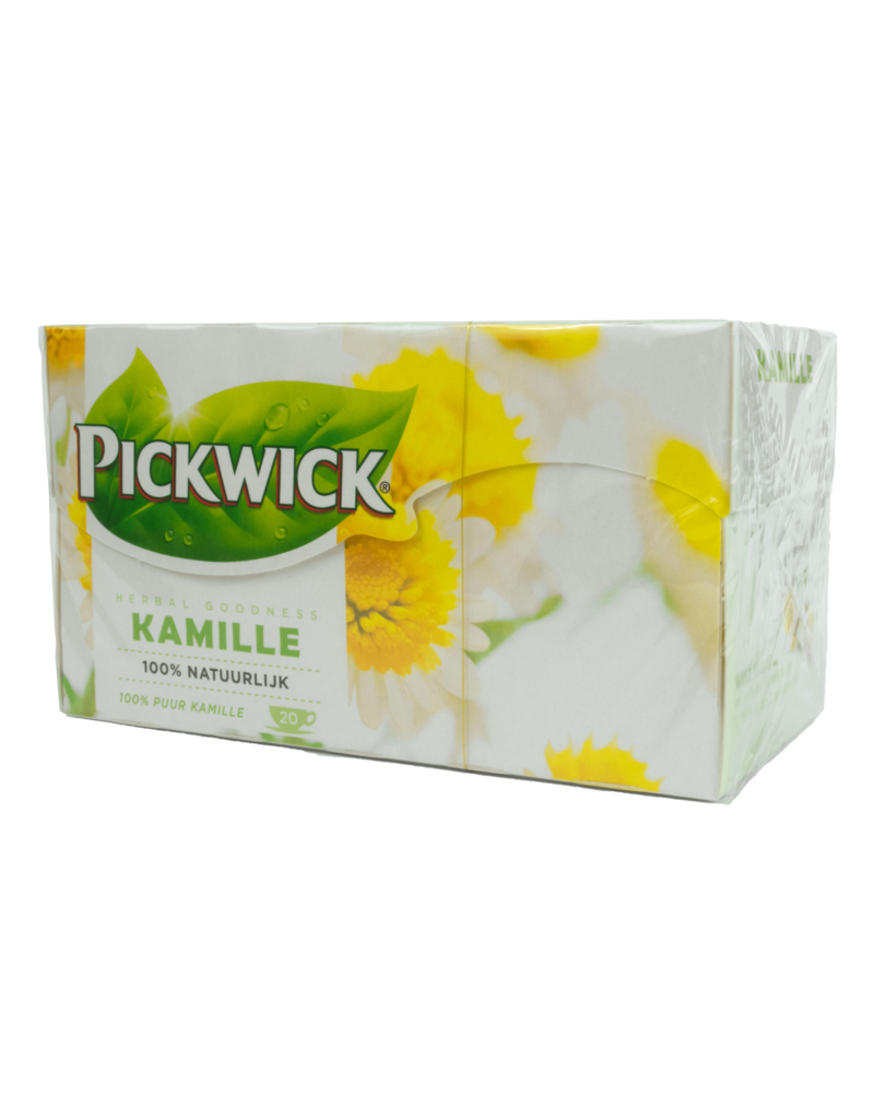 Spanning Demonteer affix Pickwick Kamille Chamomile Tea 20X1.5g - The Dutch Shop | European Deli,  Grocery, Lifestyle & More