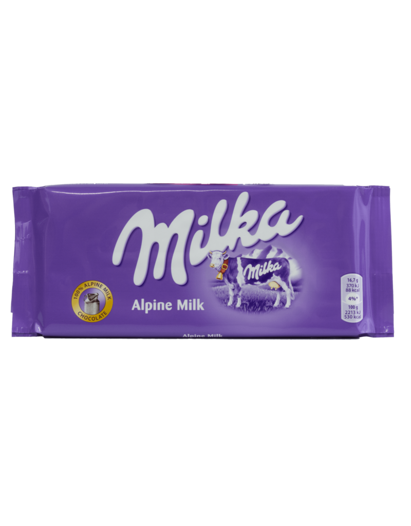Milka Alpine Milk Chocolate Bar 100G The Dutch Shop European Deli