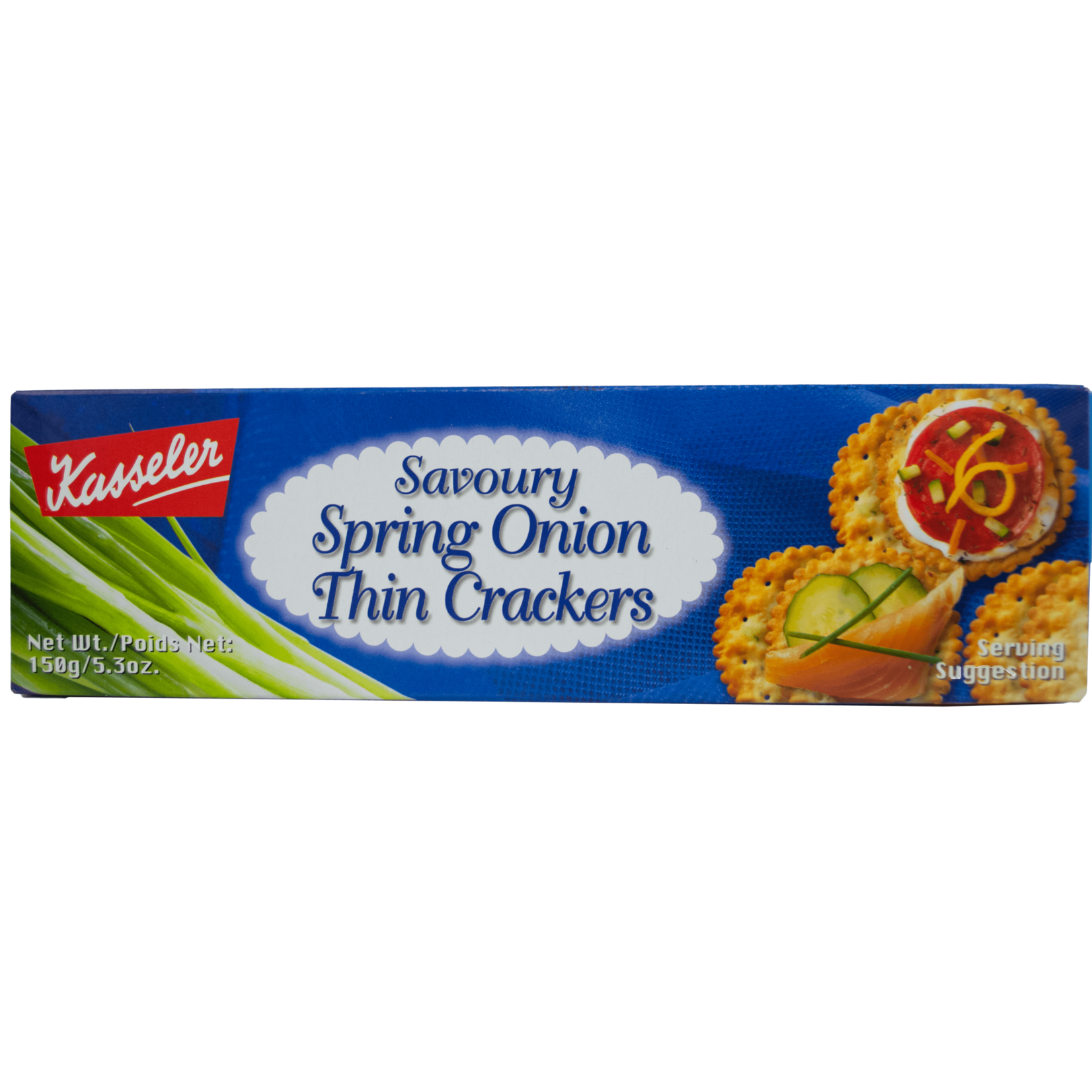 Kasseler Kasseler Thin Crackers - Spring Onion 150g