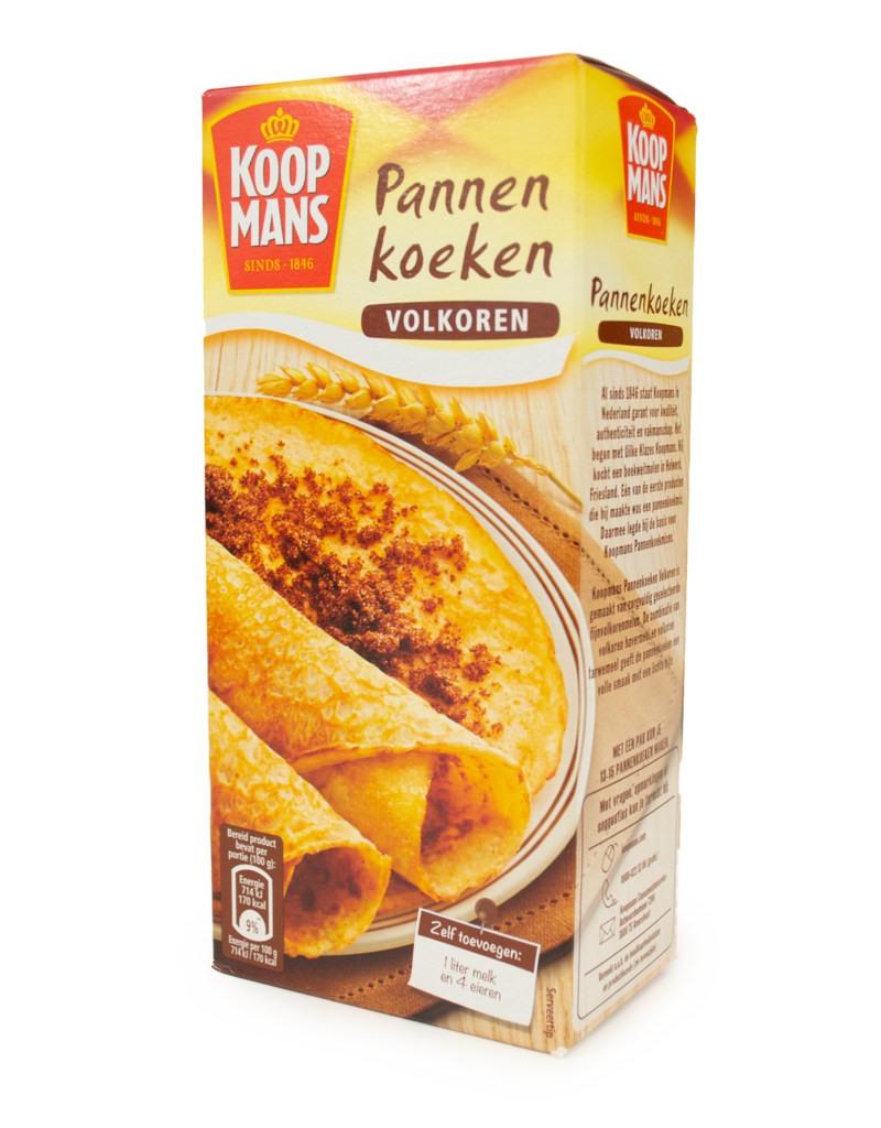 Koopmans Koopmans Wholewheat Pancake Mix 400g