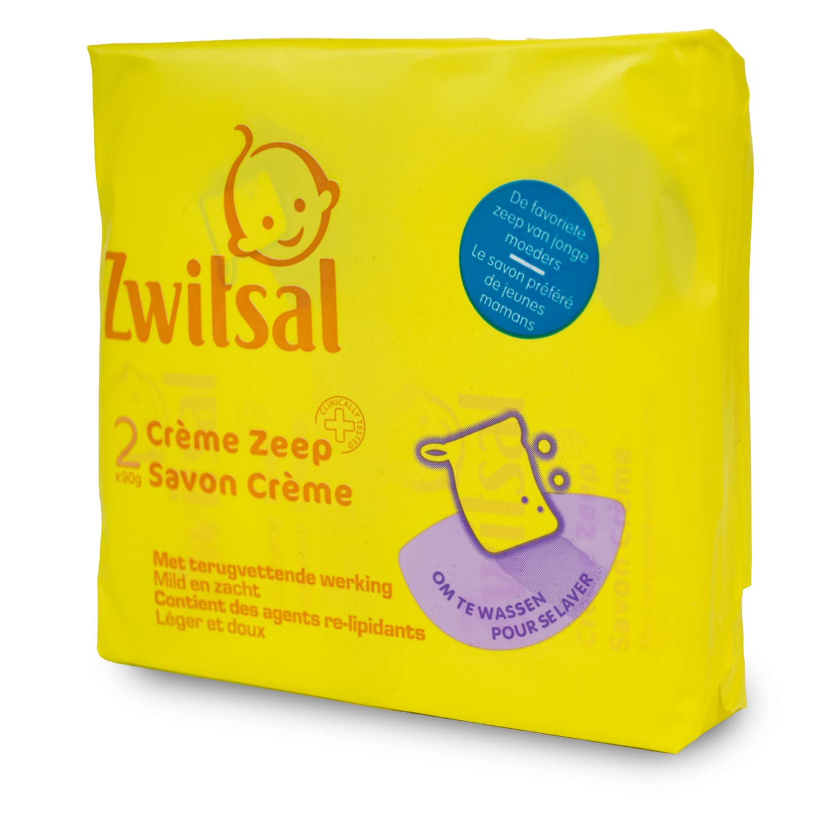 Zwitsal Zwitsal Baby Soap 2 Pack 180g