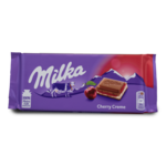 Milka Cherry Creme Chocolate Bar 100g