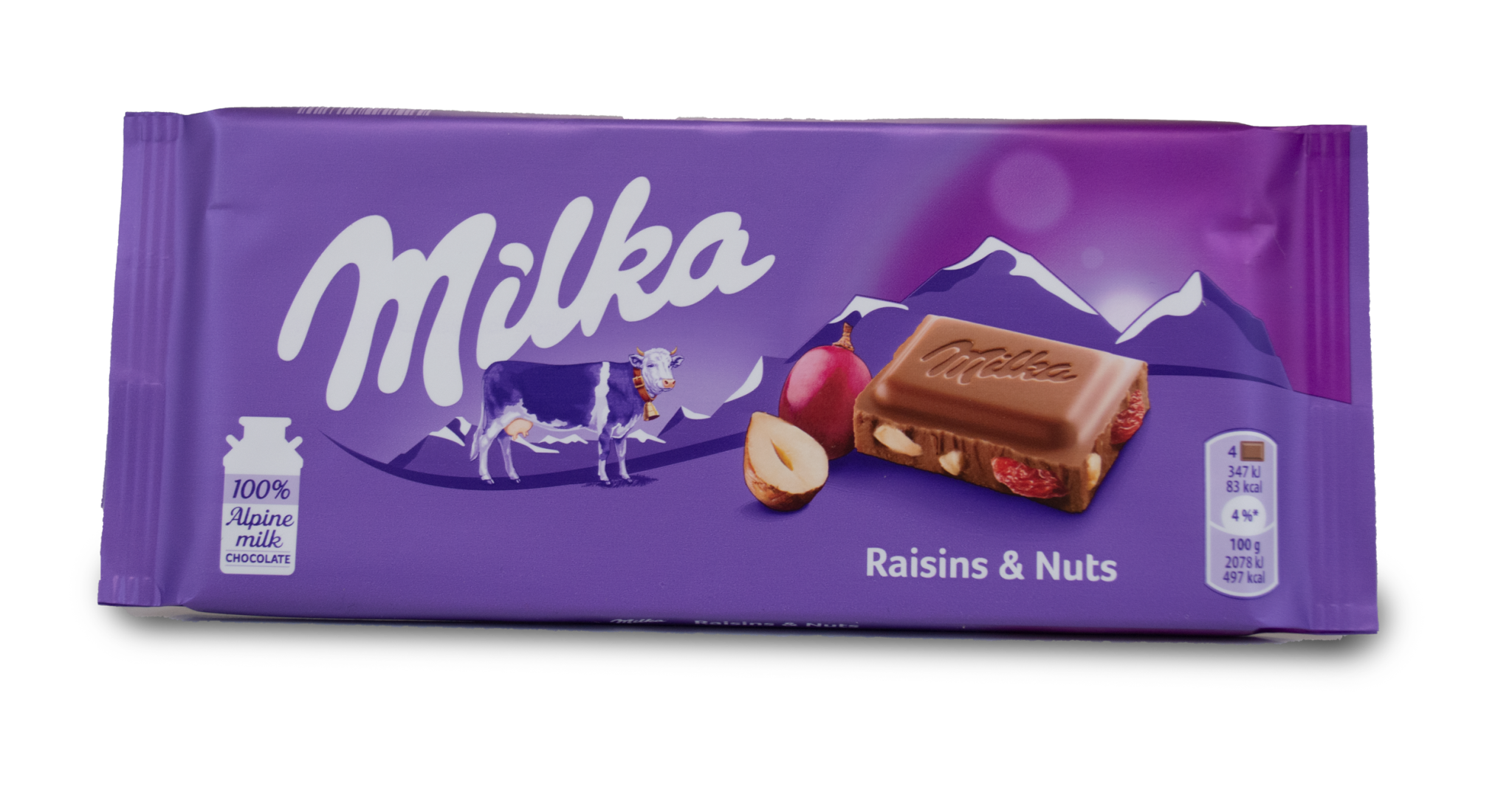 Milka Raisin &amp; Nut Chocolate Bar - The Dutch Shop