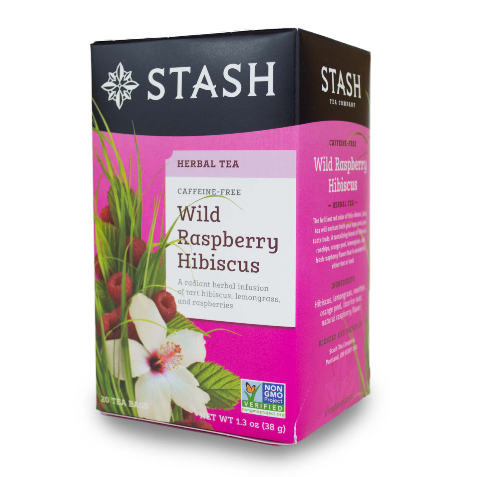 Stash Stash Wild Raspberry Hibiscus Tea 33g