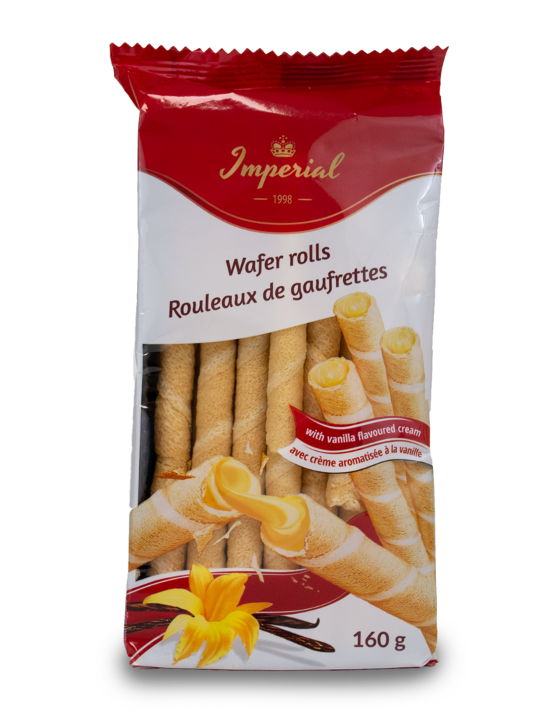 Imperial Imperial Wafer Rolls with Vanilla 160g