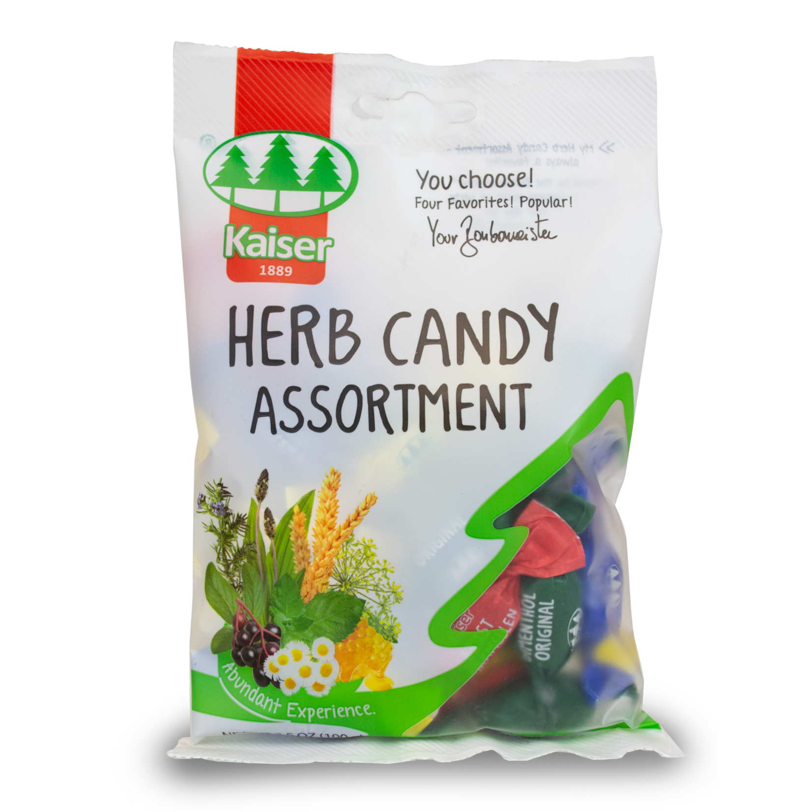 Kaiser Kaiser Assorted Herb Sugar Free Cough Candy 100g
