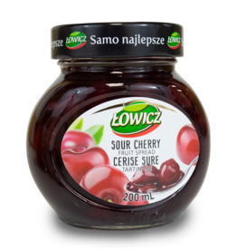 Lowicz Sour Cherry Jam 240ml