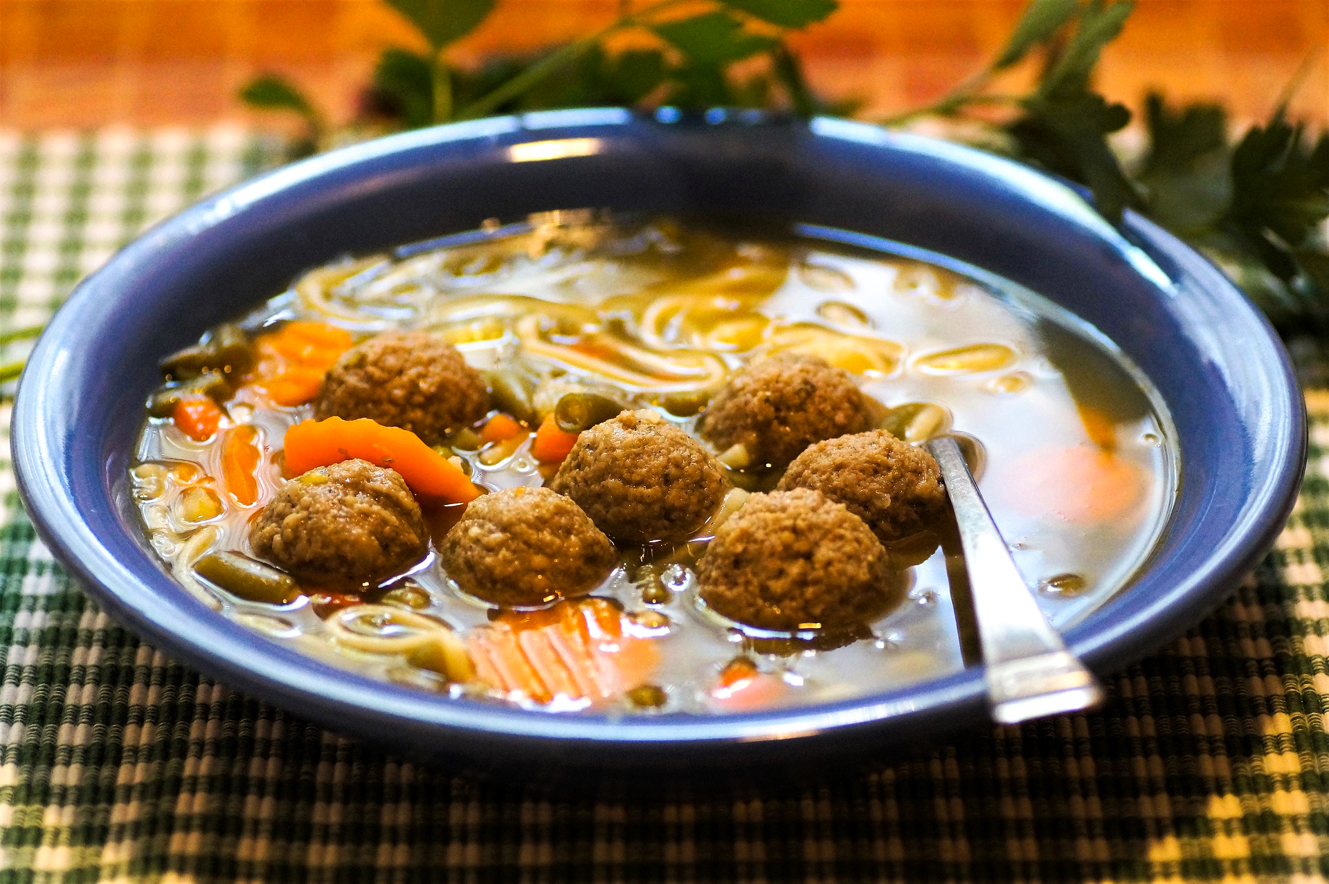 Dutch Meatball Soup