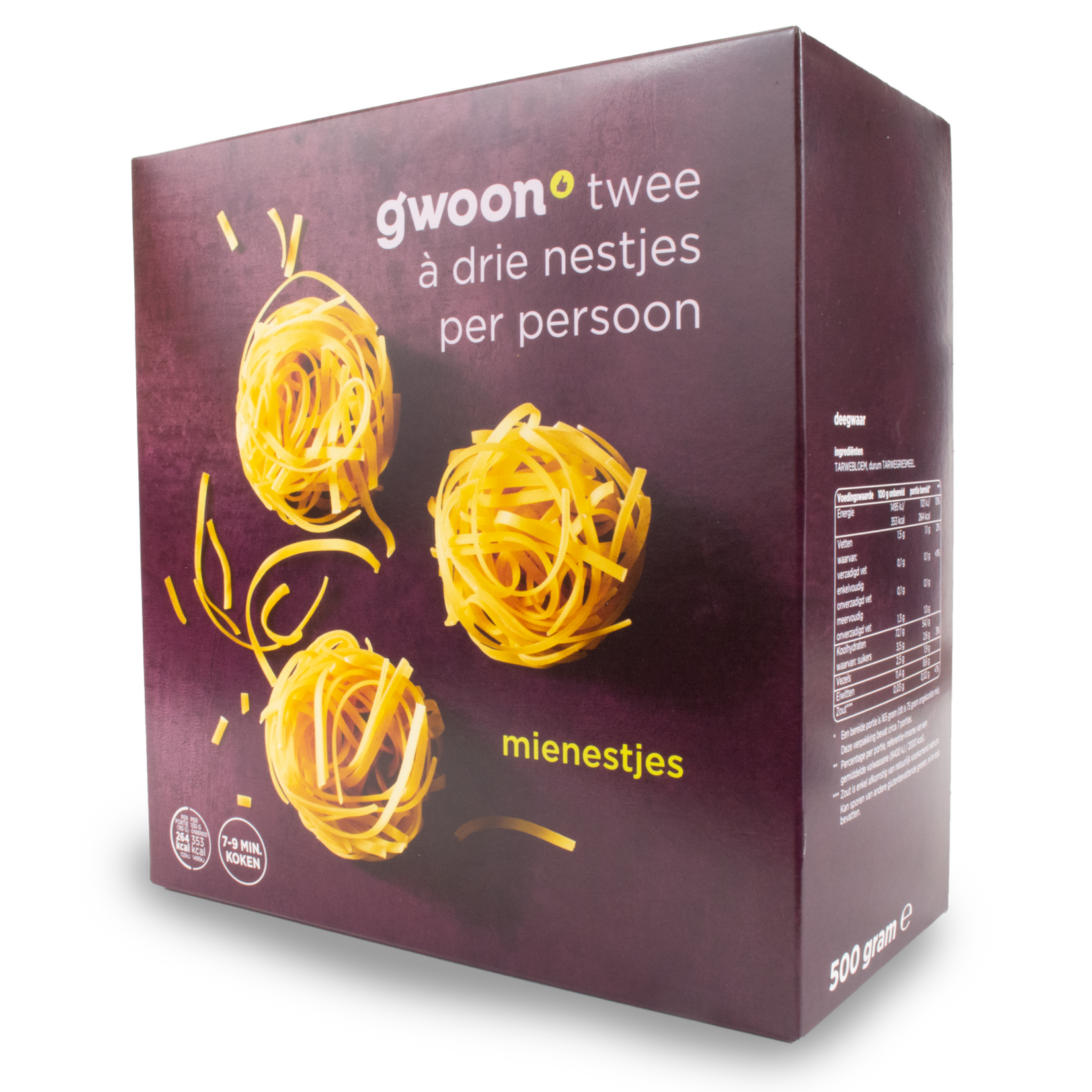 Gwoon Gwoon Mie Nests 500g
