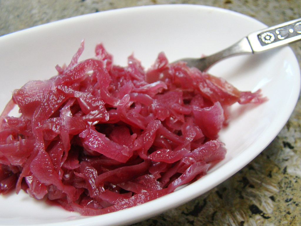 Red Cabbage with Apple