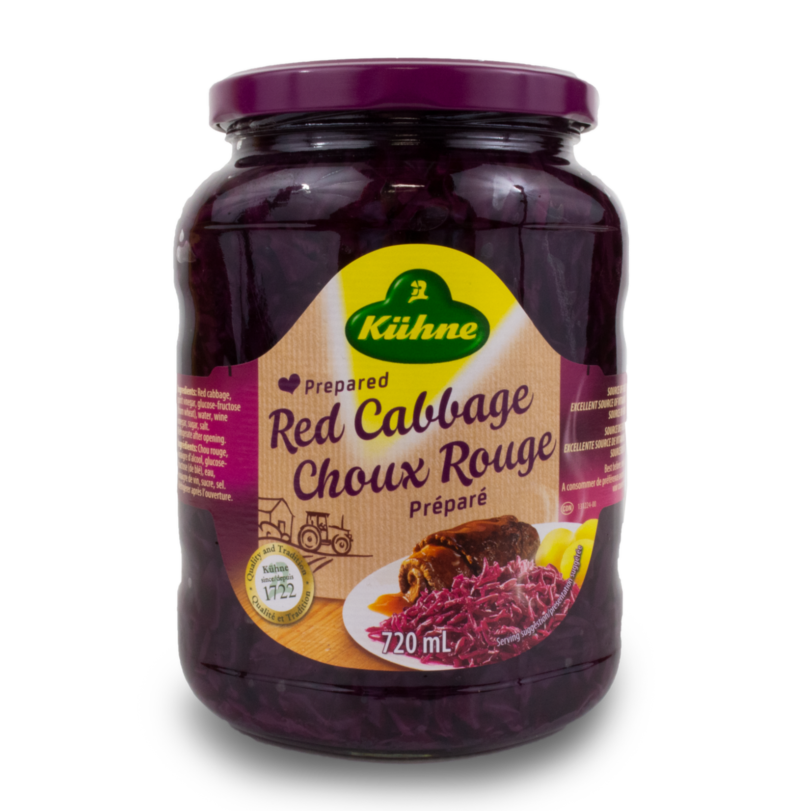 Kuhne Kuhne Red Cabbage 680ml